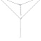 Колье из серебра без камней Trendy Style (арт. 7507/1136) – изображение 2
