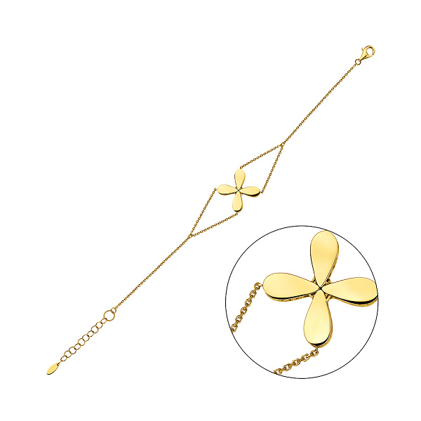 Браслет из желтого золота Francelli (арт. 3261137ж) – изображение 1