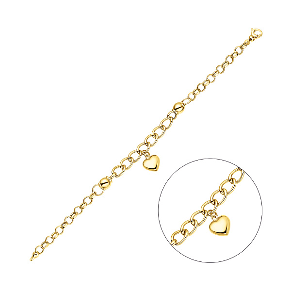 Браслет "Ланки" із жовтого золота без каміння (арт. 325378жП1) – зображення 1