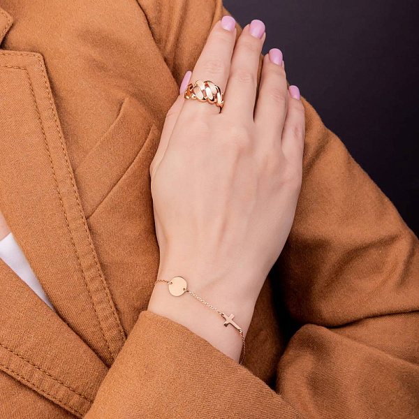 Золотой браслет (арт. 325527/10) – изображение 3