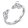 Серебряное кольцо Веточка с фианитами (арт. 7501/8142) – изображение 2