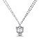 Серебряное колье Пантера с фианитами (арт. 7507/2173) – изображение 1