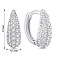 Серебряные серьги с фианитами (арт. 7502/9935/10) – изображение 2