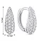 Серебряные серьги с фианитами (арт. 7502/9935/10) – изображение 2