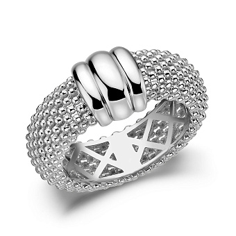 Каблучка з білого золота (арт. 156682б)