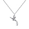 Серебряное колье Птица с подвеской (арт. 7507/КЛ2/3000Ш-48) – изображение 1