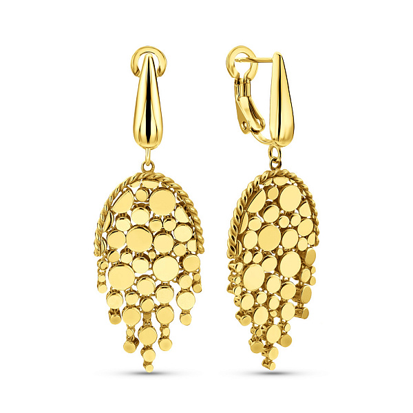 Сережки з жовтого золота Francelli (арт. 1091330ж) – зображення 1