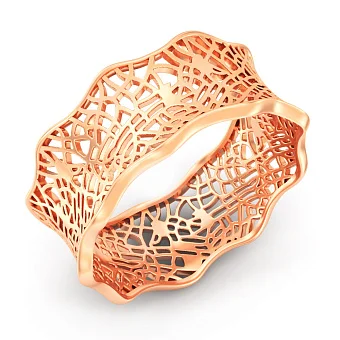 Кольцо из красного золота (арт. 141296)