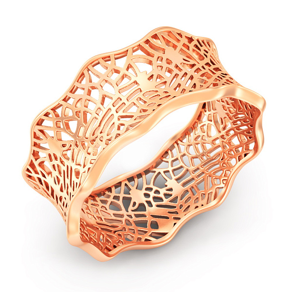 Кольцо из красного золота (арт. 141296) – изображение 1