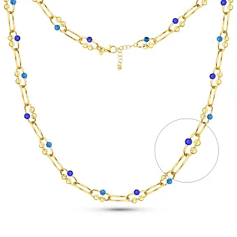 Кольє Francelli з жовтого золота (арт. 352877жгс)