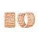Серьги из красного золота (арт. 111280) – изображение 3