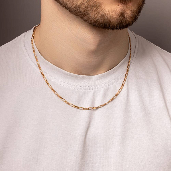 Золотая цепочка плетения Картье (арт. 306005) – изображение 3