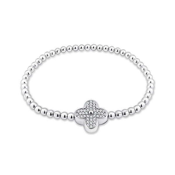 Серебряный браслет Клевер (арт. 7509/4365/1) – изображение 1