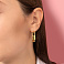 Серьги из желтого золота (арт. 1091372ж) – изображение 2