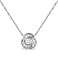 Серебряное колье с фианитами (арт. 7507/1798) – изображение 1