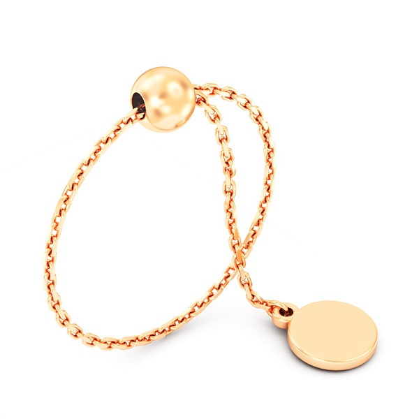 Кольцо FLY из красного золота (арт. 1401061) – изображение 1