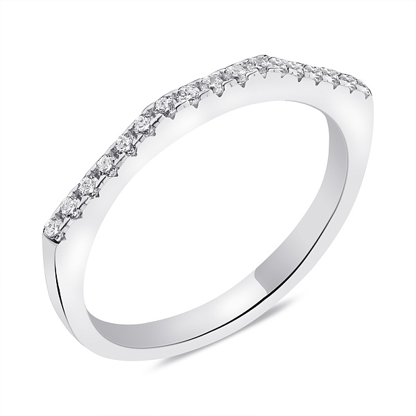 Серебряное кольцо с фианитами (арт. 7501/6237) – изображение 1