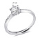 Серебряное кольцо с фианитами (арт. 7501/8060) – изображение 2