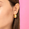 Золотые серьги-кольца Francelli (арт. е105949/20ж) – изображение 2