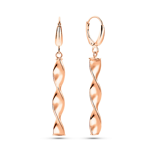 Сережки з червоного золота (арт. 1091628) – зображення 1