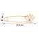 Золотая булавка Корона с фианитом (арт. 360101) – изображение 3