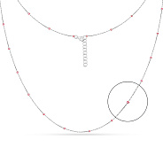 Колье из белого золота Francelli (арт. 351331бк)