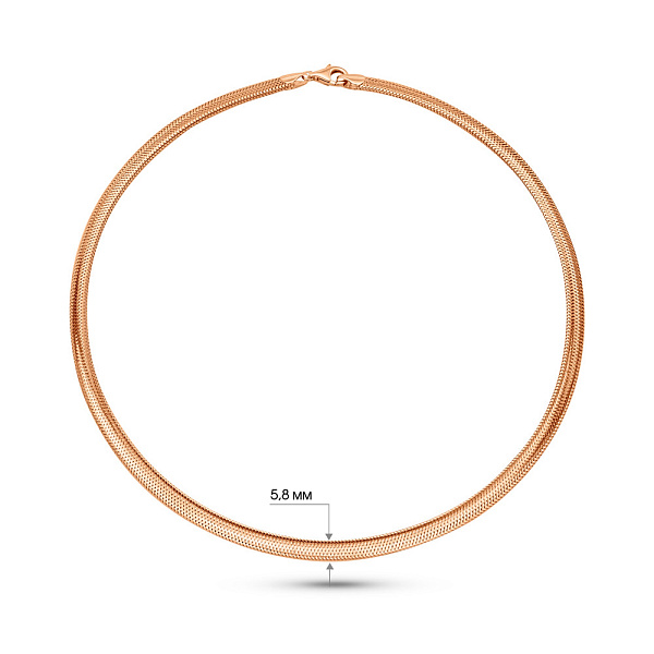 Золотое колье Francelli (арт. 352850) – изображение 3