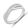 Серебряное кольцо с дорожкой из фианитов (арт. 7501/8313) – изображение 1