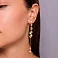 Серьги из желтого золота с подвесками (арт. 1092075ж) – изображение 2