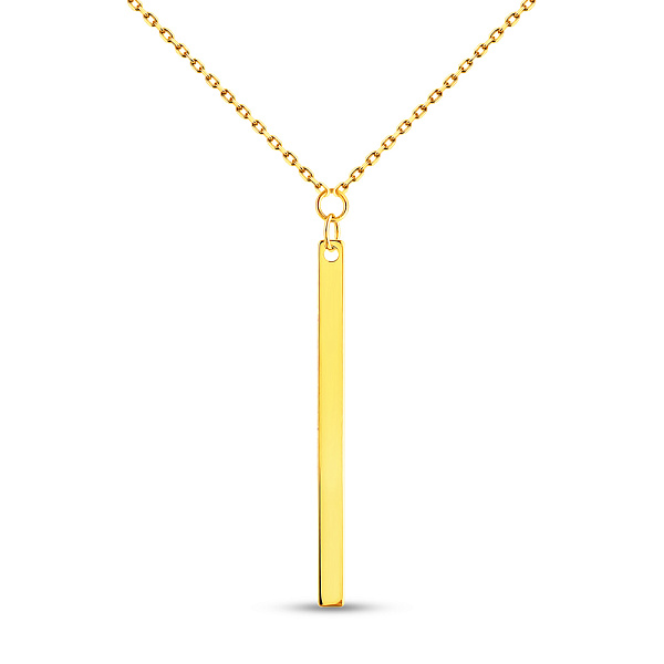 Колье из желтого золота без камней (арт. 352490ж) – изображение 1