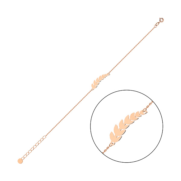 Золотой браслет Колосок (арт. 341281) – изображение 1