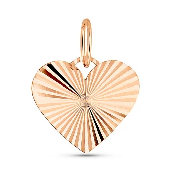 Подвеска из золота Сердечко (арт. 440959а)