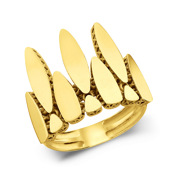 Кольцо из желтого золота Francelli (арт. 156569ж) – изображение 1