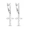 Сережки підвіси Хрестики зі срібла (арт. 7502/4918) – зображення 1