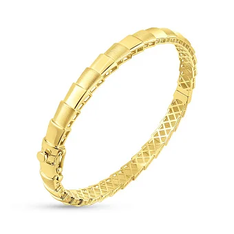 Жорсткий браслет з жовтого золота (арт. 3261230жм)