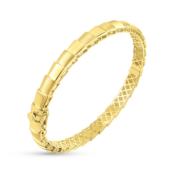 Жорсткий браслет з жовтого золота (арт. 3261230жм) – зображення 1