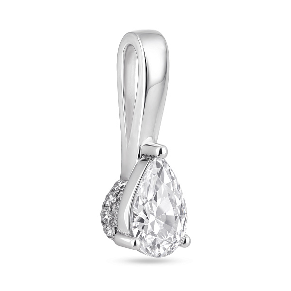 Серебряный кулон с фианитами  (арт. 7503/4637) – изображение 1