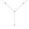 Серебряное колье-галстук без камней (арт. 7507/2594) – изображение 1