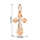 Золотой крестик с распятием (арт. 514102а) – изображение 3