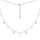 Серебряное колье Клевер с фианитами (арт. 7507/2191) – изображение 2
