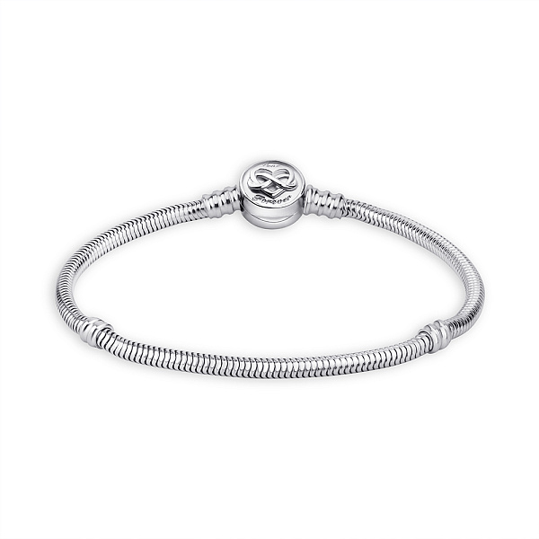Серебряный браслет без камней (арт. 7509/4428) – изображение 1