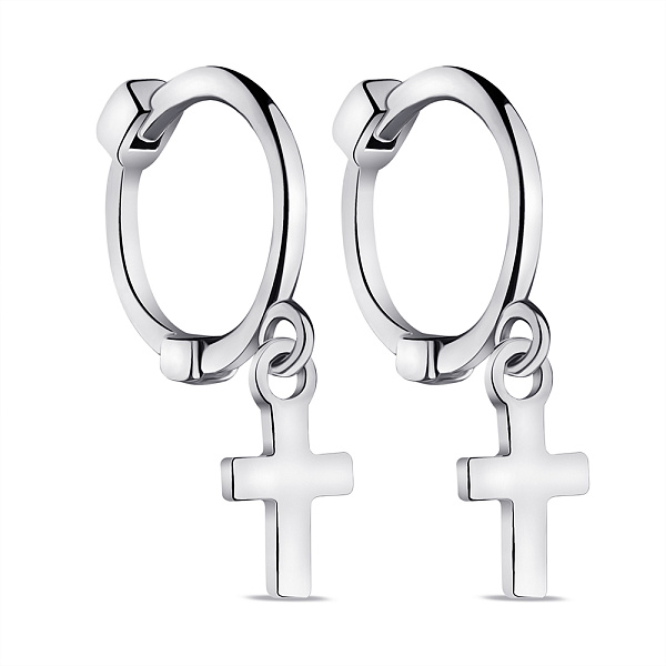 Серебряные серьги с подвесками  (арт. 7502/9348/10) – изображение 1