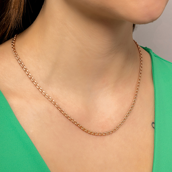 Цепочка золотая плетения Бисмарк (арт. 300306) – изображение 2