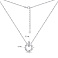 Серебряное колье с фианитами (арт. 7507/1780) – изображение 3