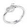 Серебряное кольцо Сердце со стрелой (арт. 7501/8293) – изображение 2