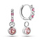 Серебряные серьги с фианитами (арт. 7502/2185994цр) – изображение 1