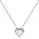 Колье из белого золота Сердце (арт. 360208б) – изображение 1
