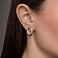 Серьги из красного золота без камней (арт. 470695) – изображение 2