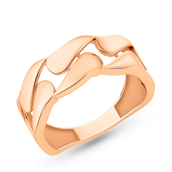 Широка золота каблучка Ланки (арт. 155620) – зображення 1