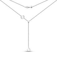 Фото Колье FLY из белого золота (арт. 352692/8б)